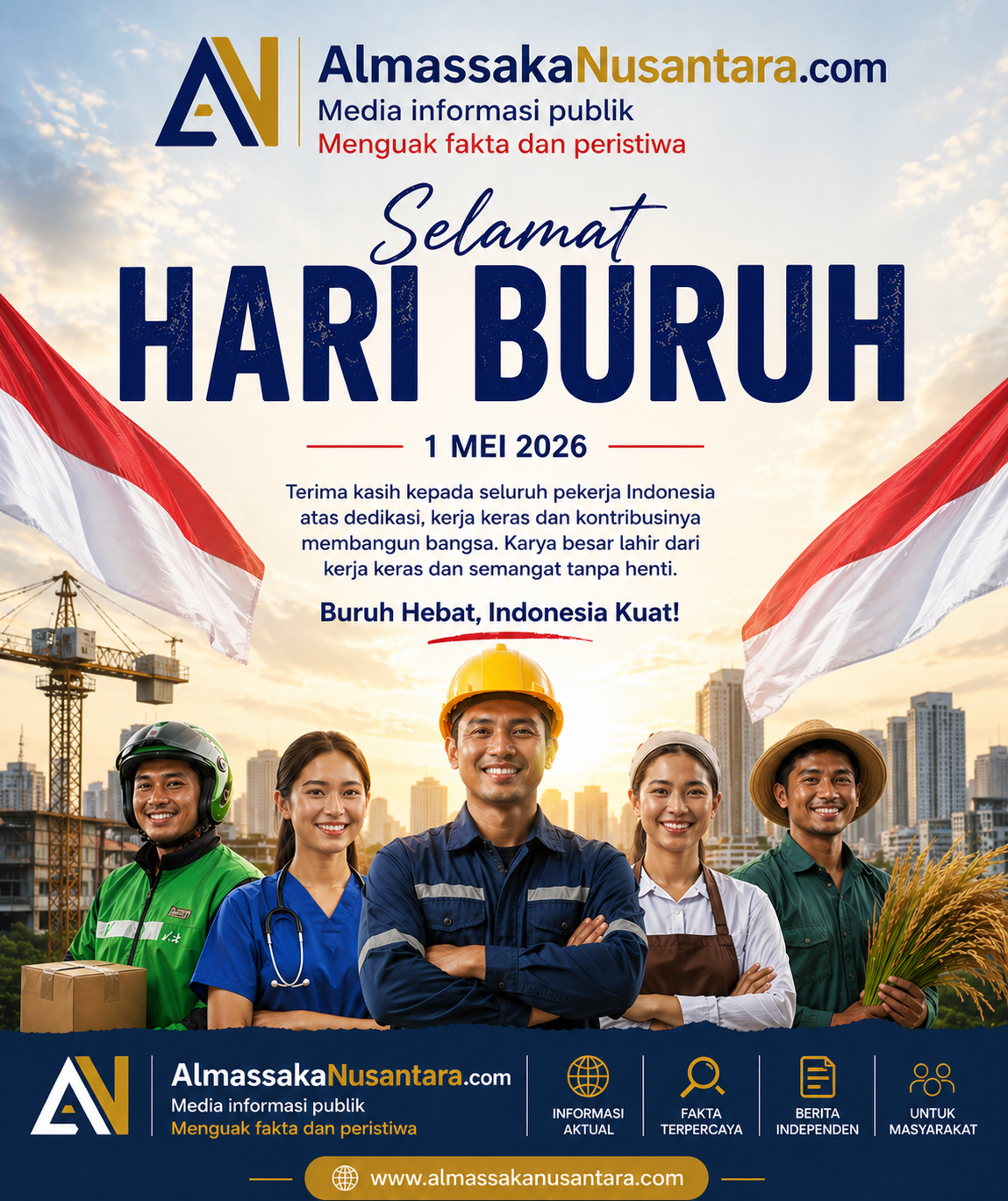 Buruh Bukan Sekadar Tenaga Kerja, Mereka Penopang Bangsa